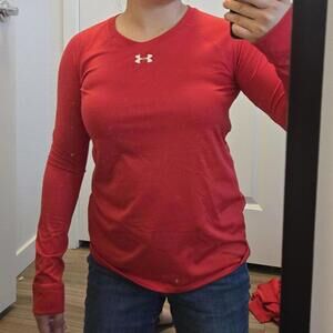 Under Armour Women's Red Shirt